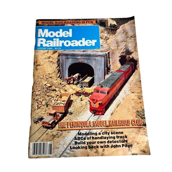 Vintage Model Railroader Magazines 1985 Lot of 8 Issues Trains - Picture 12 of 16